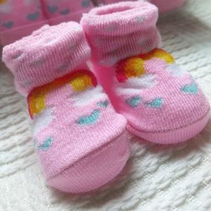 Baby Infant Babygirl Booties Socks